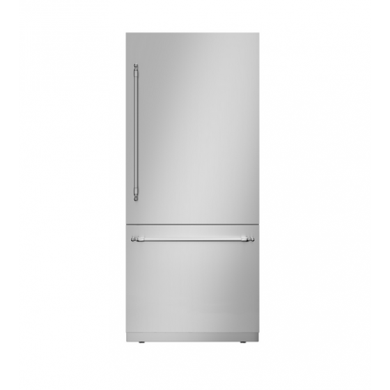 BERTAZZONI RBM90S5FPNS X HER Εντοιχιζόμενος Ψυγειοκαταψύκτης 91cm Inox